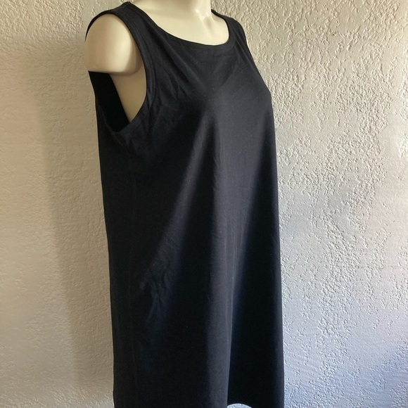 EILEEN Fisher MED  organic cotton sleeveless tunic  Made in USA . - Picture 5 of 10